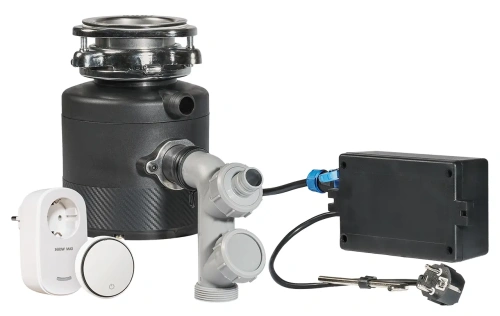 Измельчитель пищевых отходов Bort Alligator X (93414707) — фото, купить в Минске с доставкой по Беларуси — 360shop.by