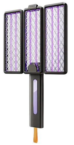 Электрическая мухобойка Qualitell Folding Electric Mosquito Swatter V3 (ZSS240918) — фото, купить в Минске с доставкой по Беларуси — 360shop.by