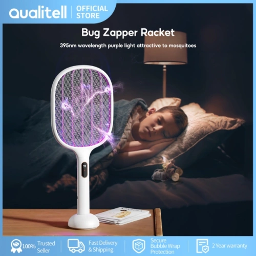 Электрическая мухобойка Qualitell Smart Digital Electric Fly Swatte S1 Pro (ZSS210903) — фото, купить в Минске с доставкой по Беларуси — 360shop.by