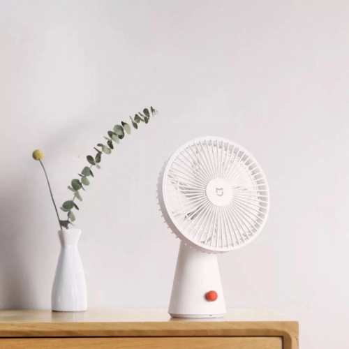 Портативный вентилятор Xiaomi Mijia Desktop Fan 4000mAh (ZMYDFS01DM) – фото, видео, купить в Минске с доставкой по Беларуси – 360shop.by