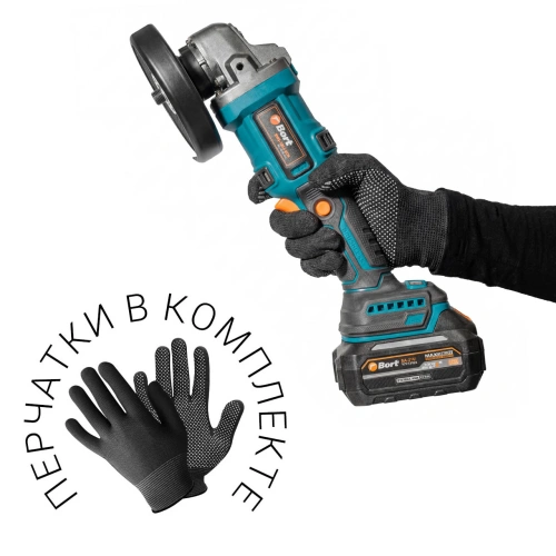 Угловая шлифмашина (болгарка) Bort BWS-18Li-XDK (без АКБ) (93413694) — фото, купить в Минске с доставкой по Беларуси — 360shop.by