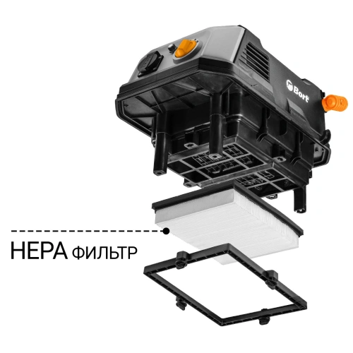 Пылесос строительный Bort BAX-700 (93418118) — фото, купить в Минске с доставкой по Беларуси — 360shop.by