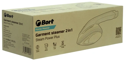 Отпариватель ручной Bort Steam Power Plus (93415698) — фото, купить в Минске с доставкой по Беларуси — 360shop.by