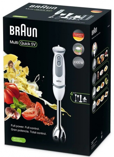 Блендер погружной Braun MultiQuick 5 Vario MQ 5237 WH