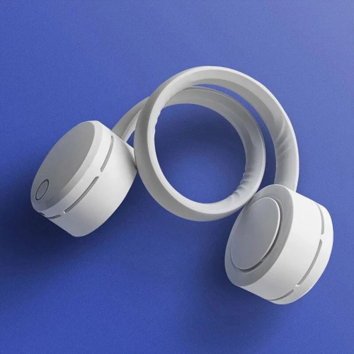 Портативный вентилятор на шею Xiaomi Thermo Portable Hanging Neck Fan (XD-GBFS01) – фото, видео, купить в Минске с доставкой по Беларуси – 360shop.by	