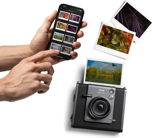 Фотоаппарат Fujifilm Instax Wide Evo — фото, купить в Минске с доставкой по Беларуси — 360shop.by