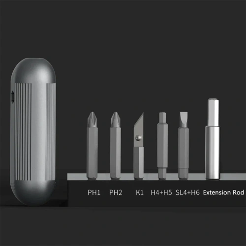 Отвертка с битами ATuMan Duka X-Mini 9-in-1 Screwdriver Set — фото, купить в Минске с доставкой по Беларуси — 360shop.by