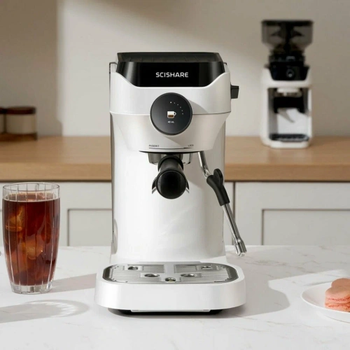 Кофемашина рожковая Scishare Supercharged Semi-Automatic S1181 — фото, купить в Минске с доставкой по Беларуси — 360shop.by