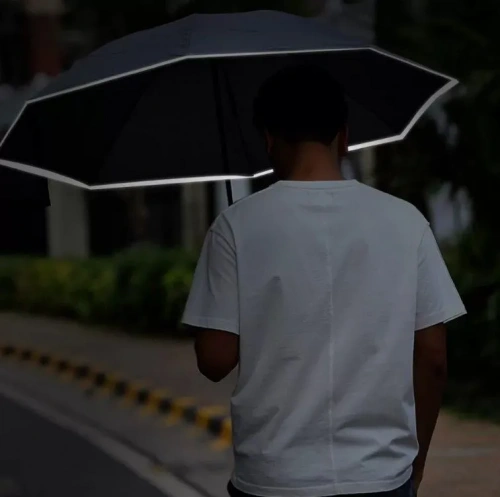 Зонт складной KongGu Reverse Ten Bone Automatic Lighting Umbrella (6972310390055) — фото, купить в Минске с доставкой по Беларуси — 360shop.by