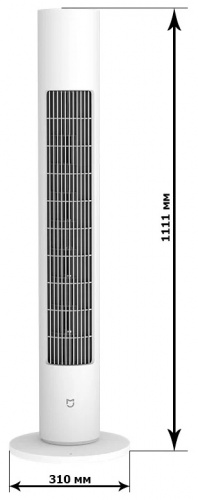 Напольный вентилятор Mijia DC Inverter Tower Fan (BPTS01DM)