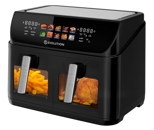 Аэрогриль Evolution AIRO 10400ТW Dual — фото, купить в Минске с доставкой по Беларуси — 360shop.by