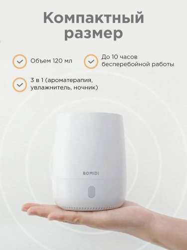 Ароматизатор воздуха Bomidi AD1 — фото, купить в Минске с доставкой по Беларуси — 360shop.by