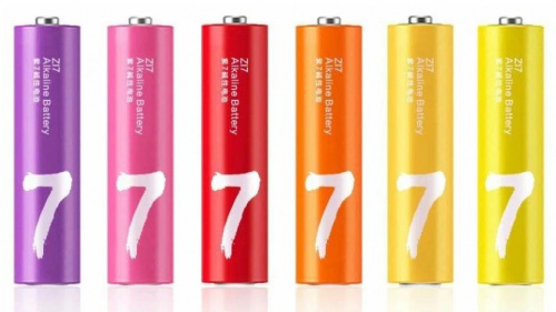 Батарейки ZMI Rainbow ZI7 AAA 40 шт. Colors — фото, купить в Минске с доставкой по Беларуси — 360shop.by