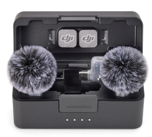 Радиосистема DJI Mic Mini 2 (2TX + 1 Mobile RX + Charging Case) — фото, купить в Минске с доставкой по Беларуси — 360shop.by