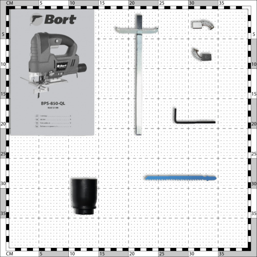 Электролобзик Bort BPS-850-QL (93413199)