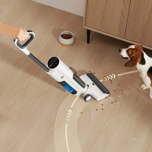 Моющий вертикальный пылесос Mijia Wireless Floor Scrubber 4C (D304) — фото, купить в Минске с доставкой по Беларуси — 360shop.by