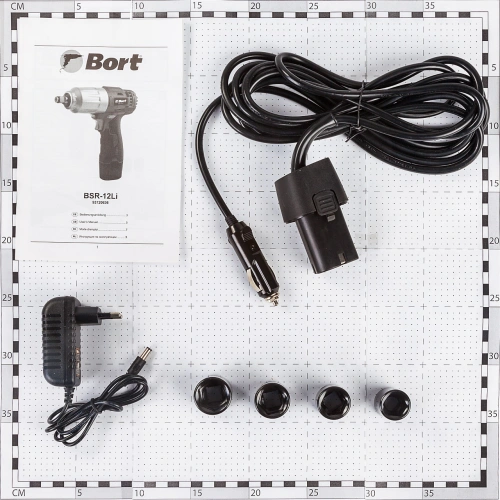 Гайковерт проводной автомобильный Bort BSR-12Li (с 1-им АКБ, кейс) (93720636) — фото, купить в Минске с доставкой по Беларуси — 360shop.by