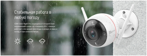 IP-камера Ezviz C3W Pro CS-C3W-A0-3H2WFRL (2.8 мм)