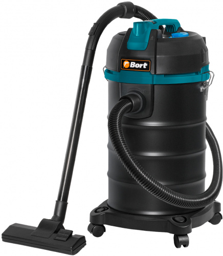 Пылесос строительный Bort BSS-1530 Black (93412628) — фото, купить в Минске с доставкой по Беларуси — 360shop.by