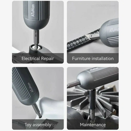 Отвертка с битами ATuMan Duka X-Mini 9-in-1 Screwdriver Set — фото, купить в Минске с доставкой по Беларуси — 360shop.by