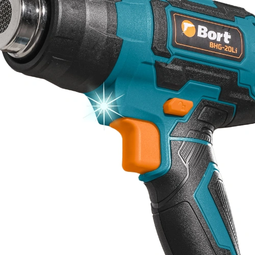 Промышленный фен Bort BHG-20Li (без АКБ) (93418378) — фото, купить в Минске с доставкой по Беларуси — 360shop.by