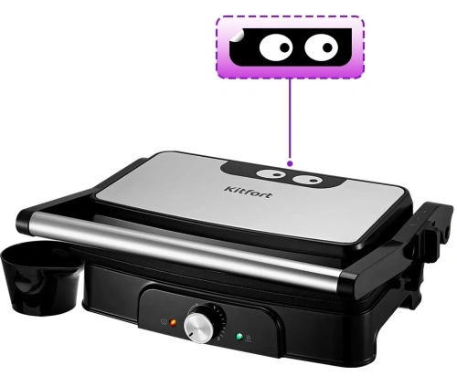 Электрогриль Kitfort KT-1659 — фото, купить в Минске с доставкой по Беларуси — 360shop.by