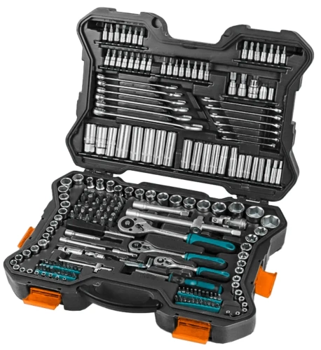 Универсальный набор инструментов Bort BTK-215 (215 предметов) (93418446) — фото, купить в Минске с доставкой по Беларуси — 360shop.by