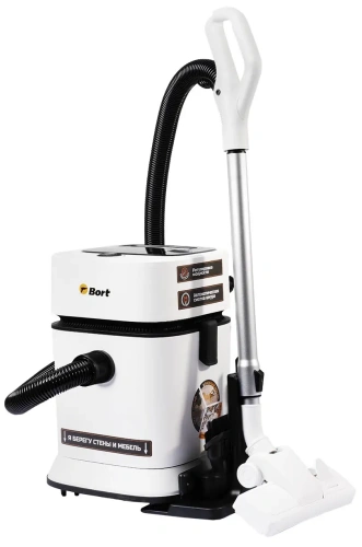 Пылесос строительный Bort BSS-1125 (93414608) — фото, купить в Минске с доставкой по Беларуси — 360shop.by