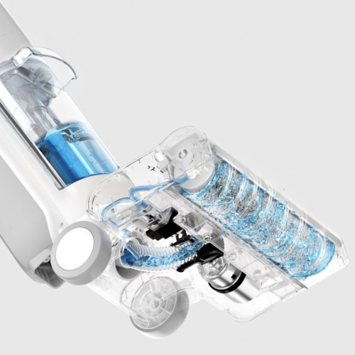 Вертикальный пылесос с влажной уборкой Mijia High Temperature Wireless Floor Scrubber (MJGWXDJ) — фото, купить в Минске с доставкой по Беларуси — 360shop.by