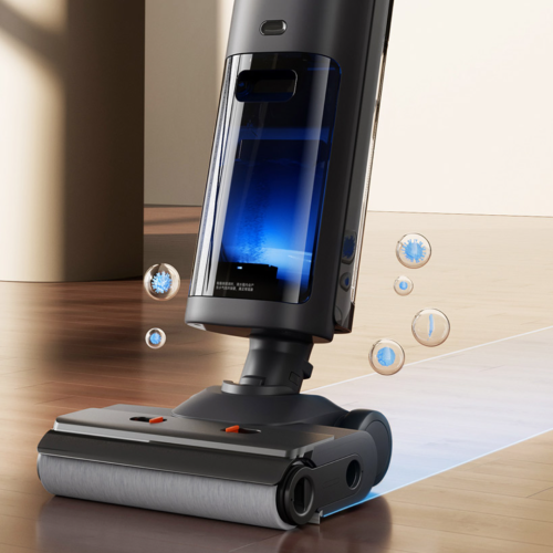 Вертикальный пылесос с влажной уборкой Mijia Wireless Floor Scrubber 3 Pro (D302CN) — фото, купить в Минске с доставкой по Беларуси — 360shop.by