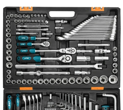 Универсальный набор инструментов Bort BTK-142U (142 предмета) (93418705) — фото, купить в Минске с доставкой по Беларуси — 360shop.by