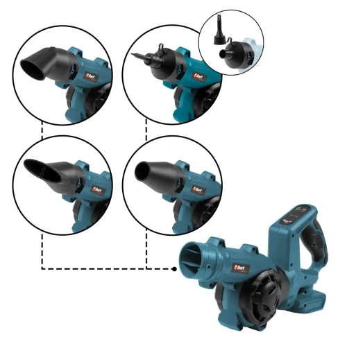 Воздуходувка Bort BSS-21U-Li (93414387) — фото, купить в Минске с доставкой по Беларуси — 360shop.by