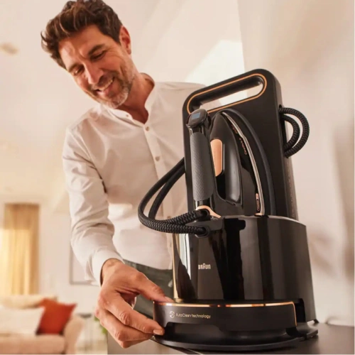 Утюг с парогенератором Braun CareStyle 9 IS 9090 BK — фото, купить в Минске с доставкой по Беларуси — 360shop.by