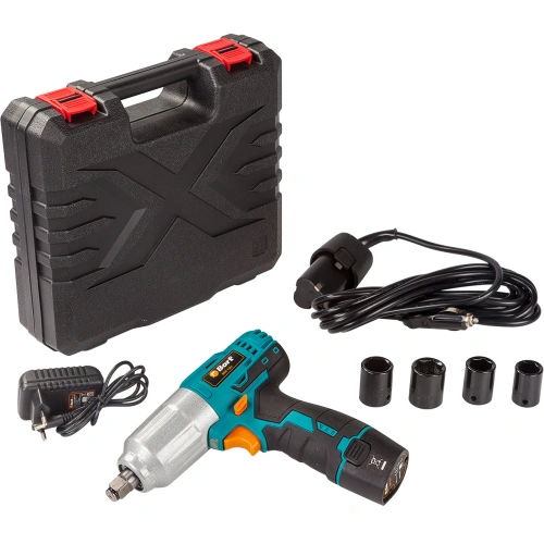 Гайковерт проводной автомобильный Bort BSR-12Li (с 1-им АКБ, кейс) (93720636) — фото, купить в Минске с доставкой по Беларуси — 360shop.by