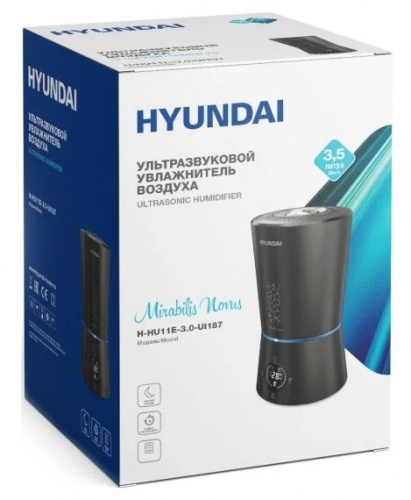 Ультразвуковой увлажнитель воздуха Hyundai Mirabilis Novus H-HU11E-3.0-UI187
