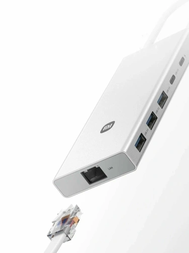 Док-станция Xiaomi 10-in-1 Docking Station (XMTIO01YM) — фото, купить в Минске с доставкой по Беларуси — 360shop.by