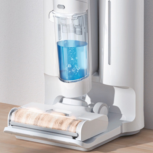 Вертикальный пылесос с влажной уборкой Mijia High Temperature Wireless Floor Scrubber (MJGWXDJ) — фото, купить в Минске с доставкой по Беларуси — 360shop.by
