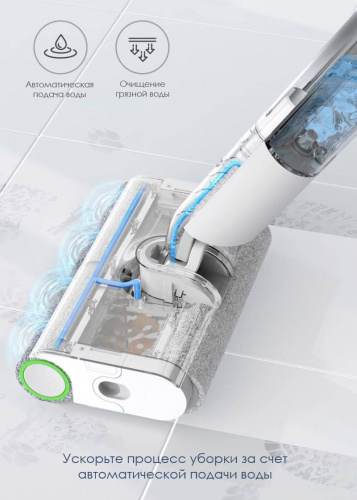 Электрошвабра Xiaomi Mijia Wireless Floor Sweeping Machine (MJXCYTJ) — фото, купить в Минске с доставкой по Беларуси — 360shop.by