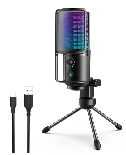 Проводной микрофон FIFINE K669 PRO3 — фото, купить в Минске с доставкой по Беларуси — 360shop.by