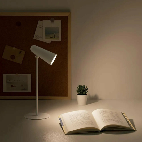 Настольная лампа Mijia Rechargeable LED Table Lamp (MJTD05YL) — фото, купить в Минске с доставкой по Беларуси — 360shop.by