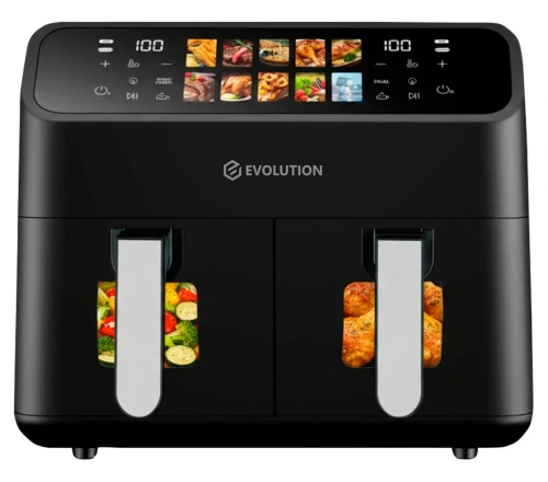 Аэрогриль Evolution AIRO 9800ТW Dual — фото, купить в Минске с доставкой по Беларуси — 360shop.by