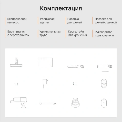 Вертикальный пылесос Xiaomi Mijia Handheld Vacuum Cleaner 2 Lite (B204) — фото, купить в Минске с доставкой по Беларуси — 360shop.by