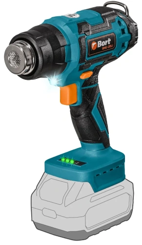 Промышленный фен Bort BHG-20Li (без АКБ) (93418378) — фото, купить в Минске с доставкой по Беларуси — 360shop.by