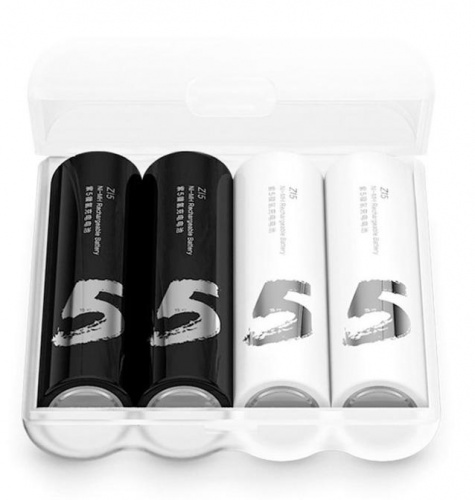 Батарейки аккумуляторные ZMI ZI5 AA (AA 511) 1800mAh (4 шт + чехол) — фото, купить в Минске с доставкой по Беларуси — 360shop.by