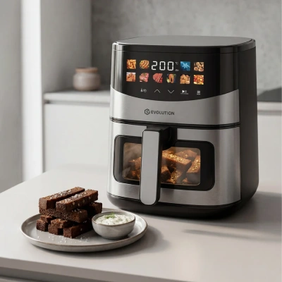 Аэрогриль Evolution AIRO 6120W — фото, купить в Минске с доставкой по Беларуси — 360shop.by