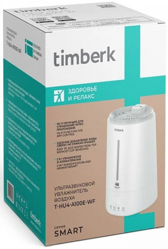 Ультразвуковой увлажнитель воздуха Timberk Smart T-HU4-A100E-WF