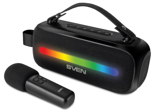 Портативная колонка SVEN PS-255 — фото, купить в Минске с доставкой по Беларуси — 360shop.by