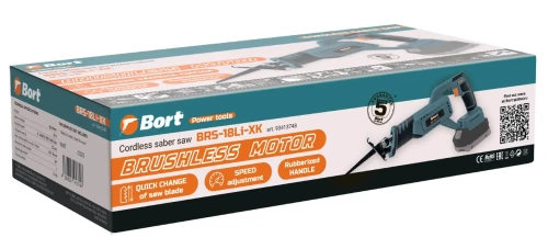 Сабельная пила Bort BRS-18Li-XK (без АКБ) (93413748) — фото, купить в Минске с доставкой по Беларуси — 360shop.by