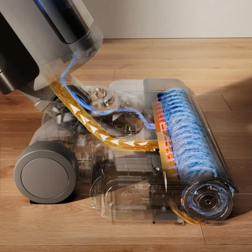 Вертикальный пылесос с влажной уборкой Mijia Wireless Floor Scrubber 3 Pro (D302CN) — фото, купить в Минске с доставкой по Беларуси — 360shop.by