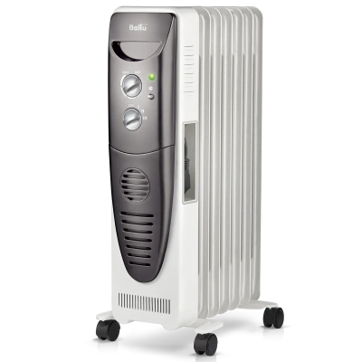 Масляный радиатор Ballu BOH/TB-07FH – фото, купить в Минске с доставкой по Беларуси – 360shop.by